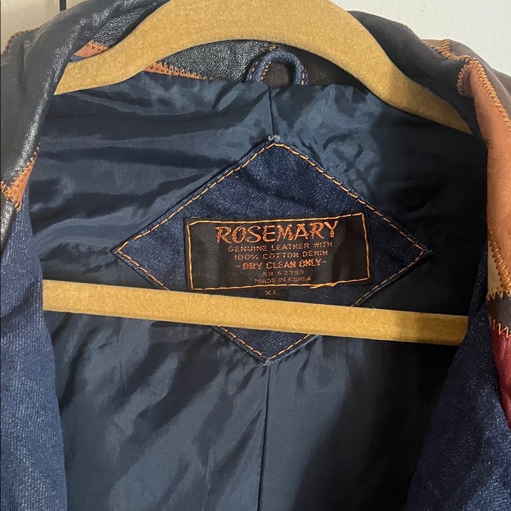 Multicolor Patchwork Women's Blazer - image 2